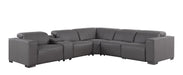 Global United 1208 Dark Grey 6PC Sectional