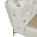 Stella - Transitional Beige Velvet Sofa