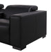 Global United 1208 Black 7PC Sectional