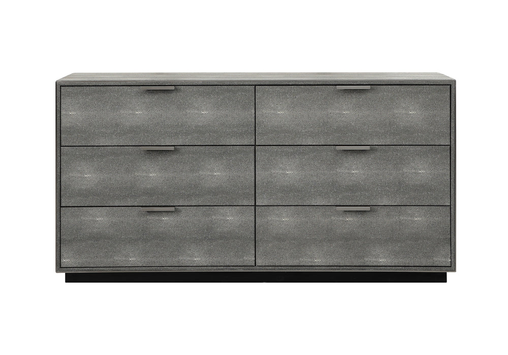 Dynasty - Modern Shagreen Dresser