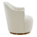 Vera - Modern Sherpa Swivel Accent Chair