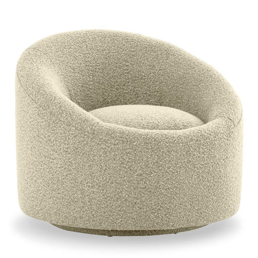 Frontier - Glam Beige Fabric Accent Chair