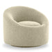 Frontier - Glam Beige Fabric Accent Chair