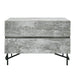 Aria - Italian Modern Multi Grey with texture Nightstand