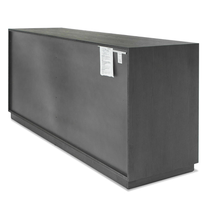 Manhattan- Contemporary Grey and Gold Dresser