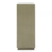 Nixa - Modern Wide Birch + Brushed Bronze Chest