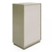 Nixa - Modern Wide Birch + Brushed Bronze Chest