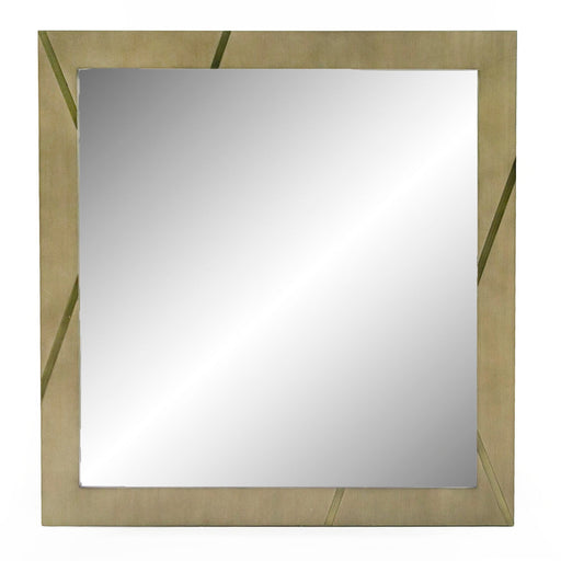Nixa - Modern Birch + Brushed Bronze Mirror