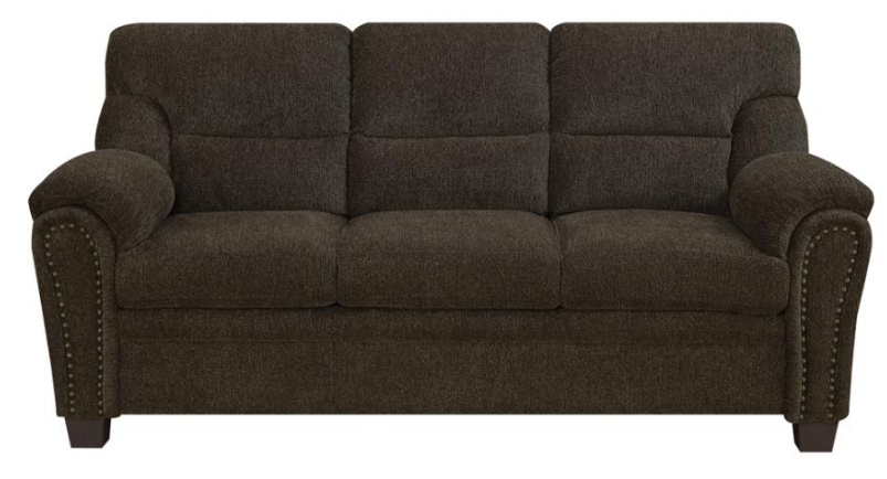 Dash Sofa - Brown Traditional Sofa | NorCal Furniture Santa Clara CA
