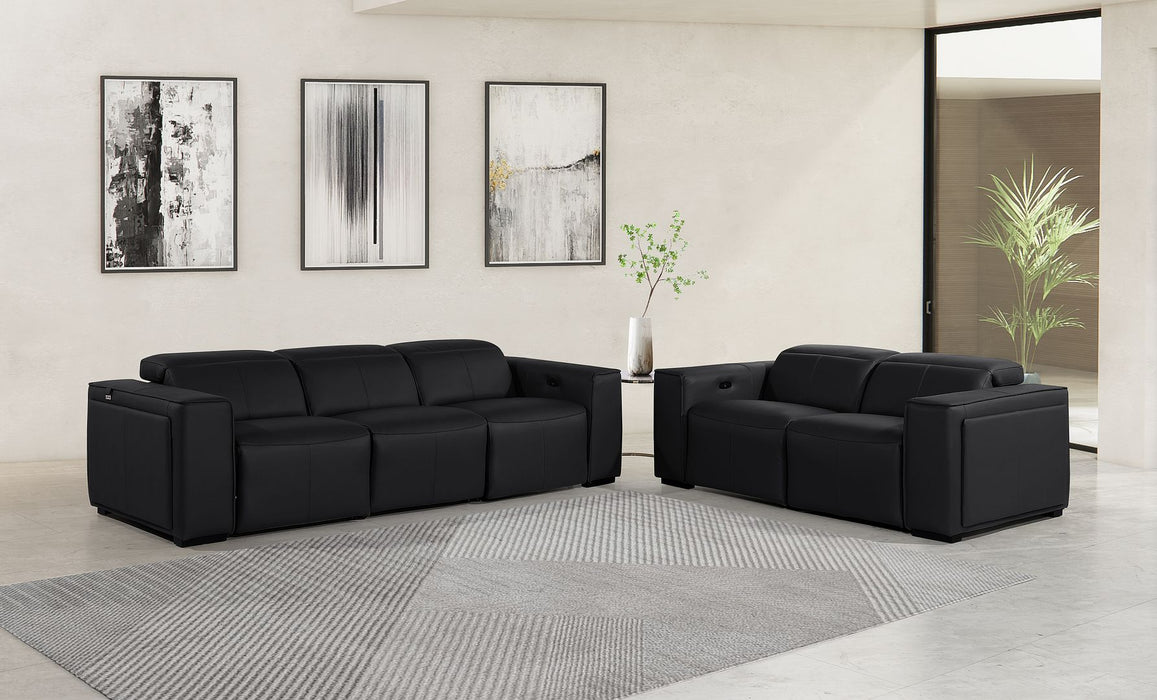 DivanItalia 1224 2-Piece Set – Black