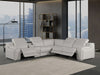 DivanItalia 1116 6pc Sectional – Light Grey