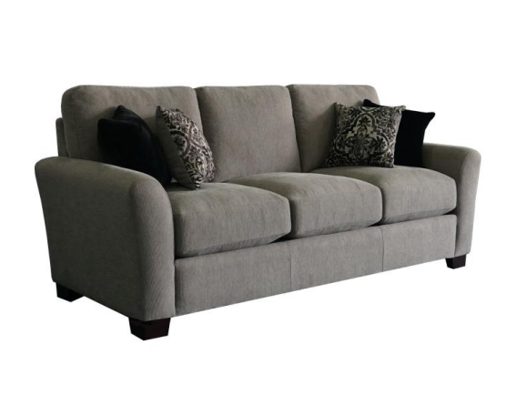 Dark Gray Stationary Sofa