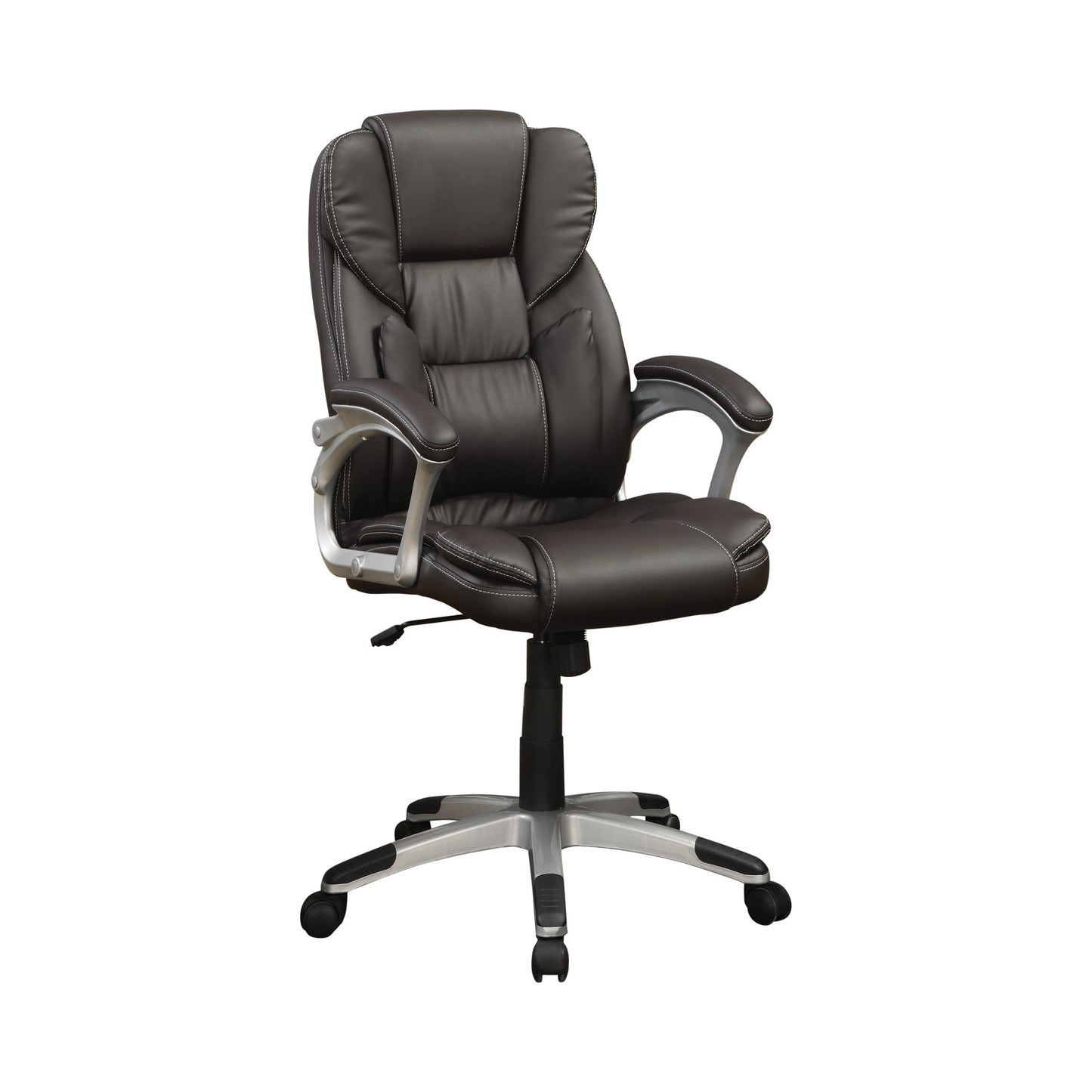 DARK BROWN - ADJUSTABLE OFFICE CHAIR