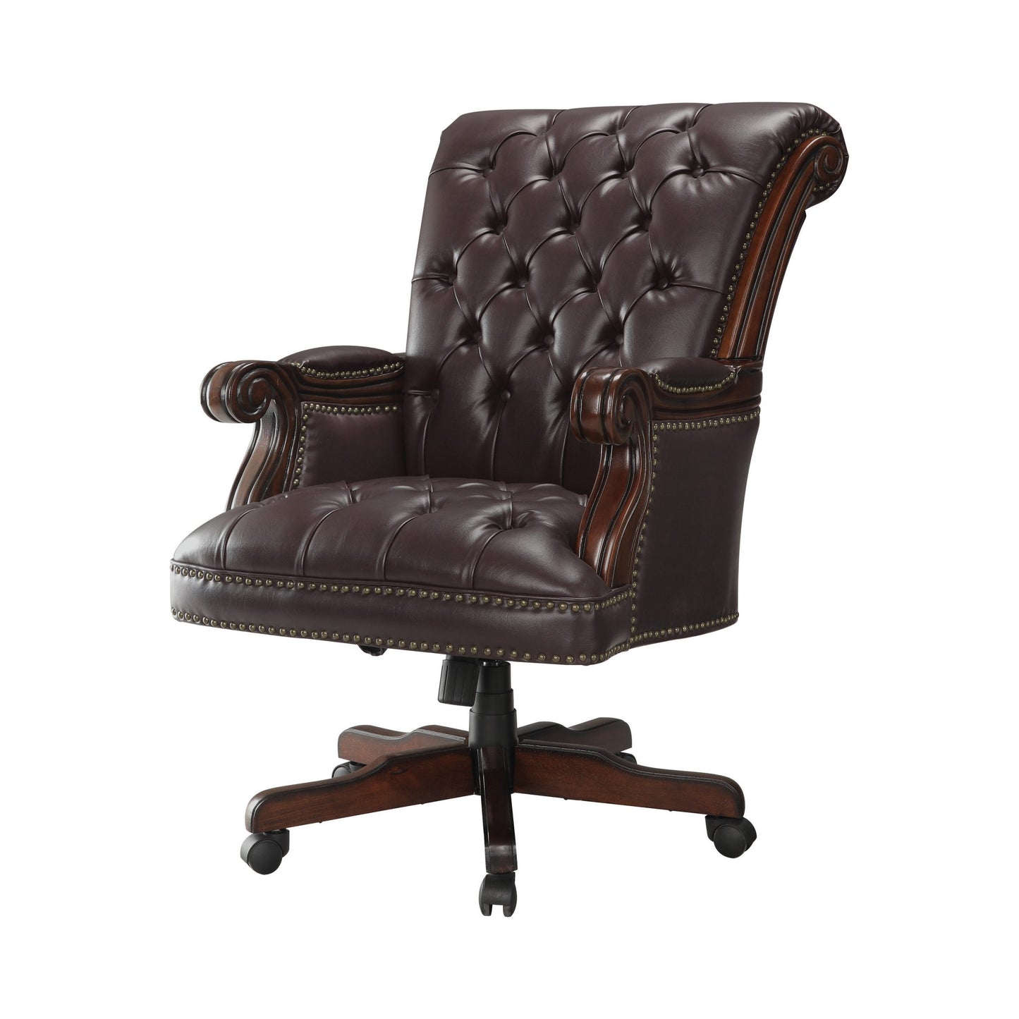 DARK BROWN - OFFICE CHAIR