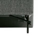 Aria - Italian Modern Grey Fabric Bed
