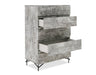 Aria - Italian Modern Multi Grey with texture Chest