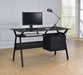 WEAVE  OFFICE TABLE - Black Contemporary Office Table | NorCal Furniture Santa Clara CA