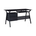 WEAVE  OFFICE TABLE - Black Contemporary Office Table | NorCal Furniture Santa Clara CA