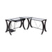 TEREY  OFFICE TABLE - Brown Contemporary Office Table | NorCal Furniture Santa Clara CA