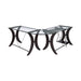 TEREY  OFFICE TABLE - Brown Contemporary Office Table | NorCal Furniture Santa Clara CA