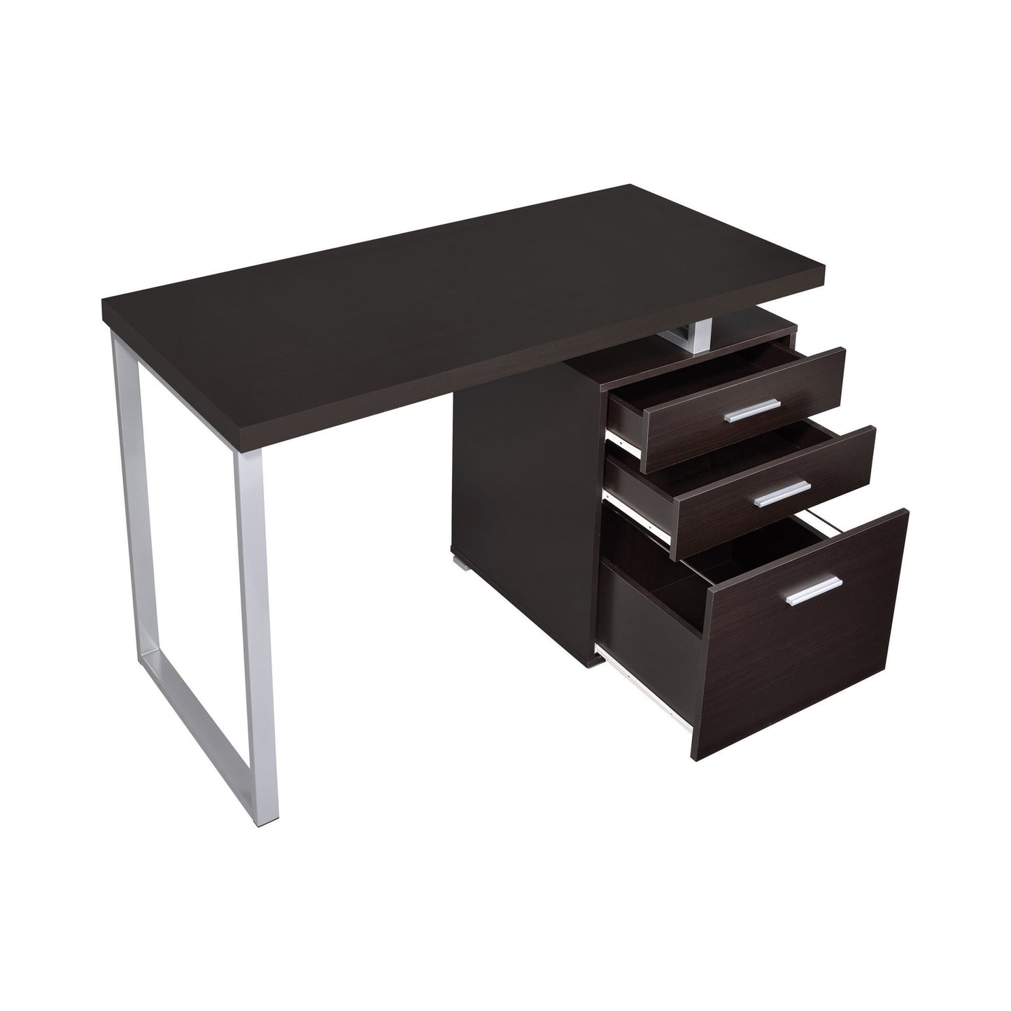 CAPPUCCINO - 3-DRAWER OFFICE DESK