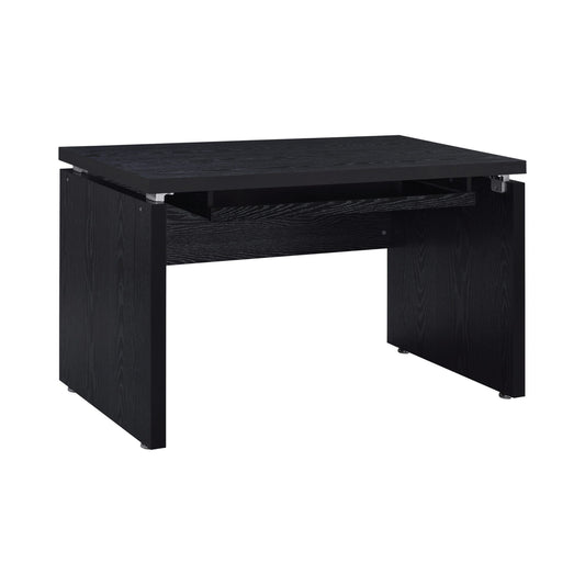 BLACK OAK - COMPUTER DESK