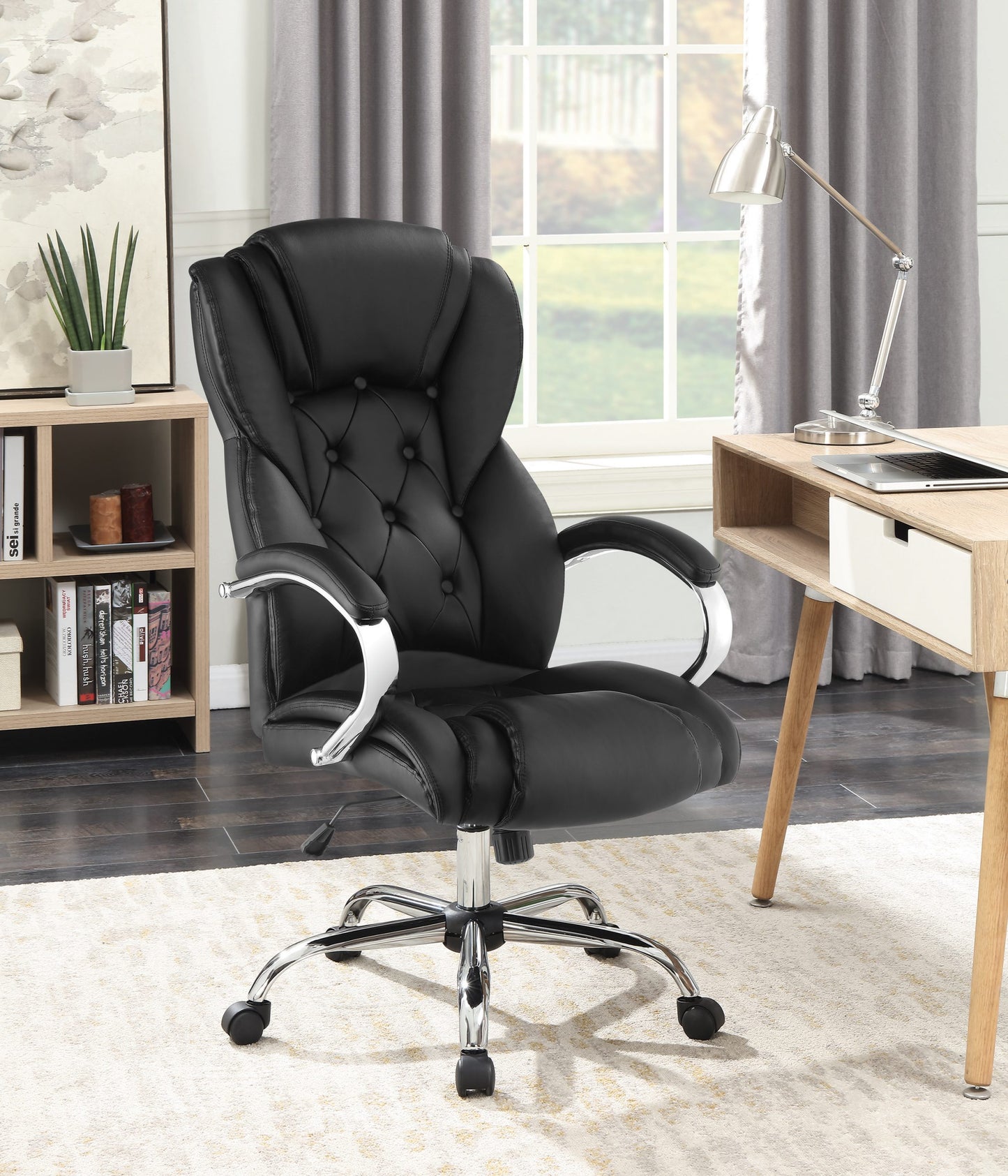 BLACK - HIGH BACK OFFICE CHAIR