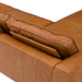 Cambria - Modern RAF Cognac Leather Sectional Sofa