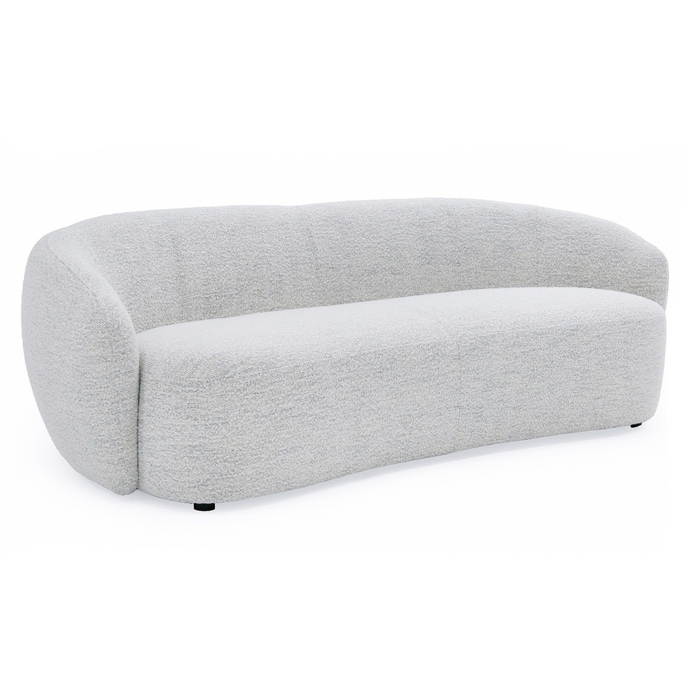 Omaha - Modern Off White Fabric Sofa