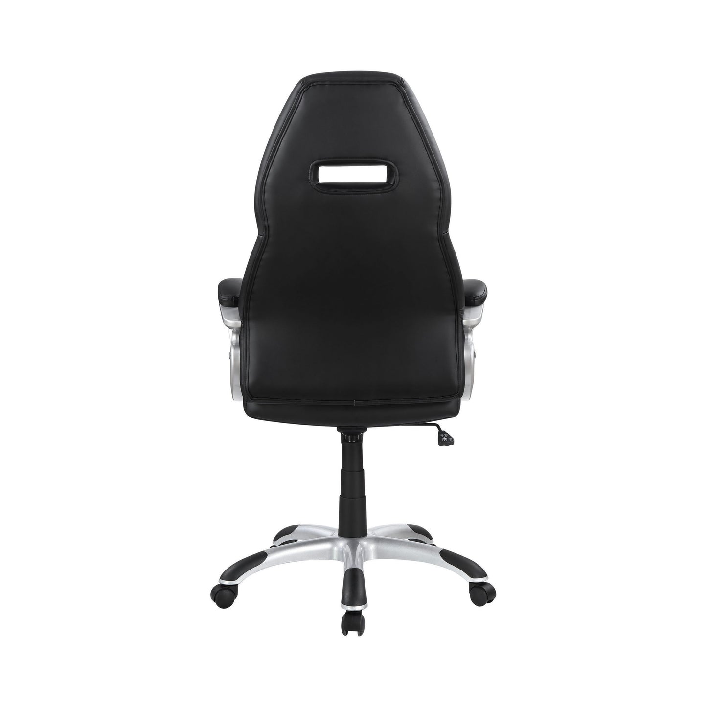 BLACK - ADJUSTABLE HEIGHT OFFICE CHAIR