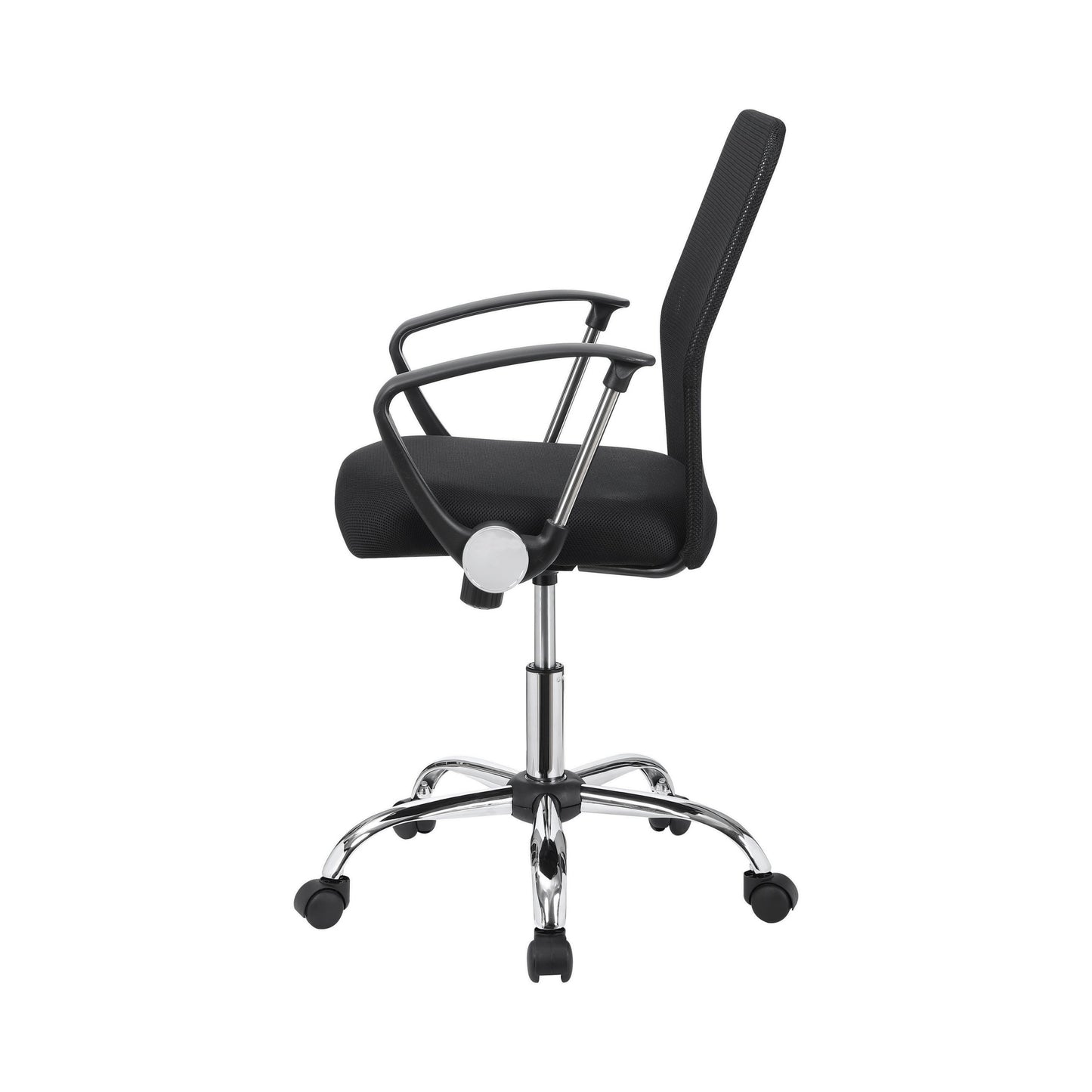 BLACK - OFFICE CHAIR WITH MESH BACKREST