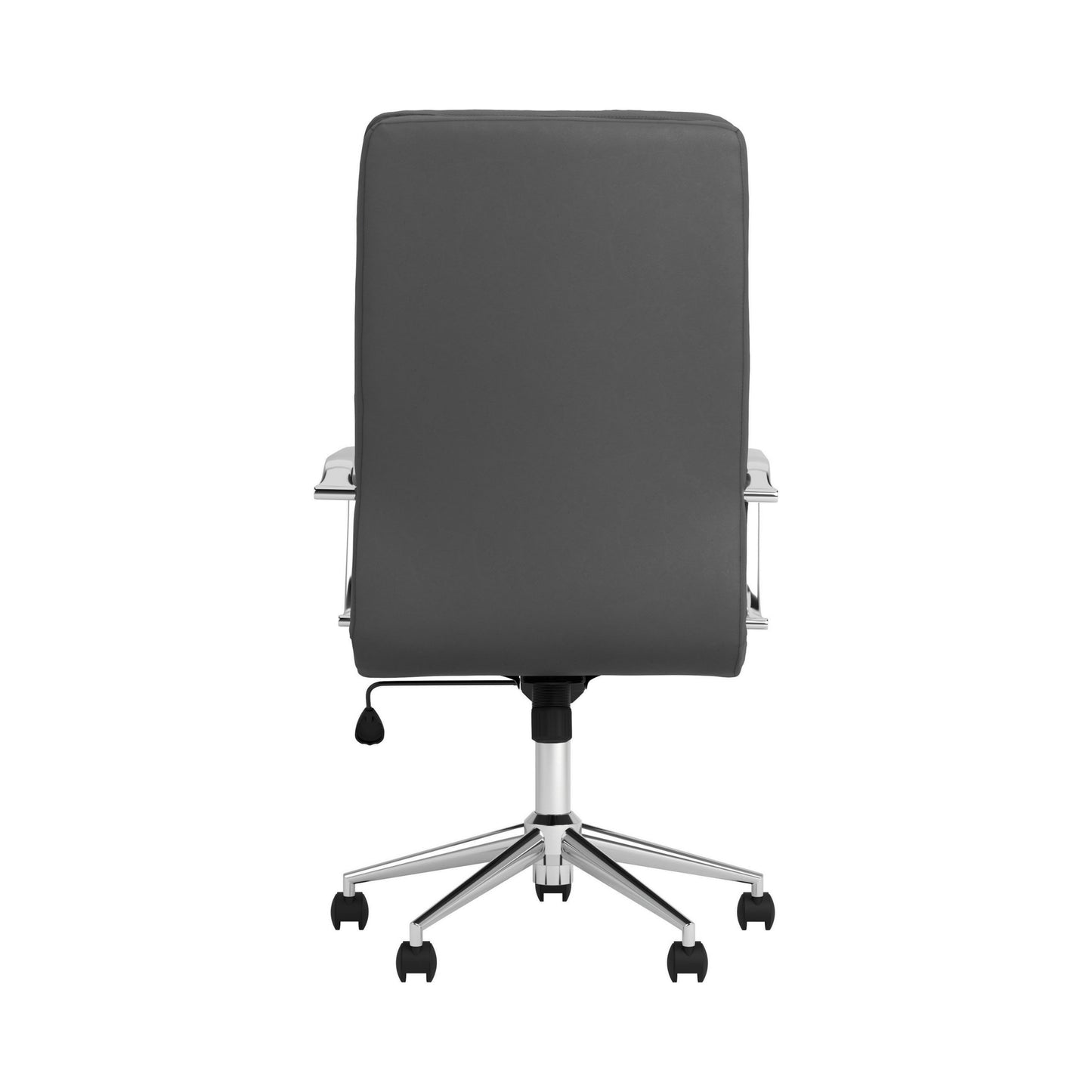 GREY - HIGH BACK UPHOLSTERED OFFICE CHAIR