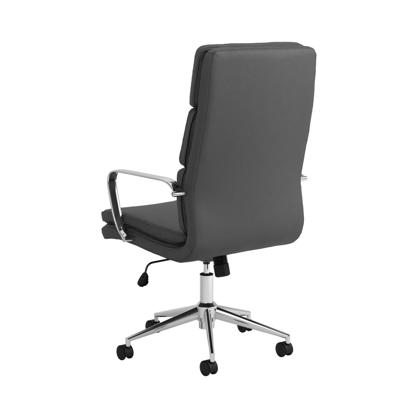 GREY - HIGH BACK UPHOLSTERED OFFICE CHAIR