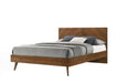 Kamela -Modern Walnut Bed