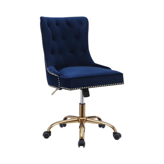 BLUE VELVET - OFFICE CHAIR