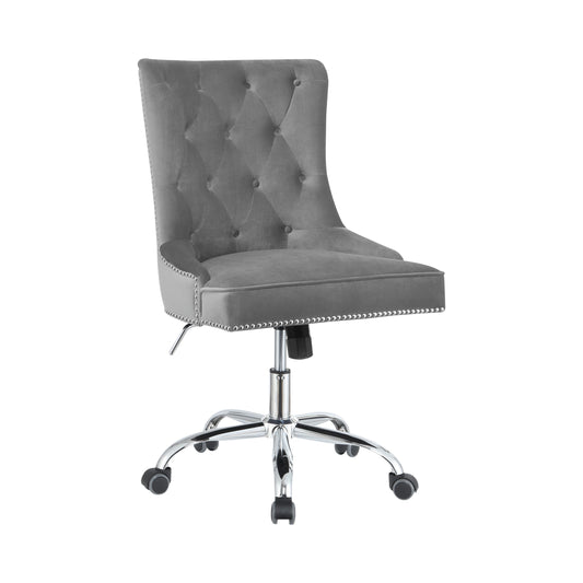 GREY - TUFTED BACK OFFICE CHAIR