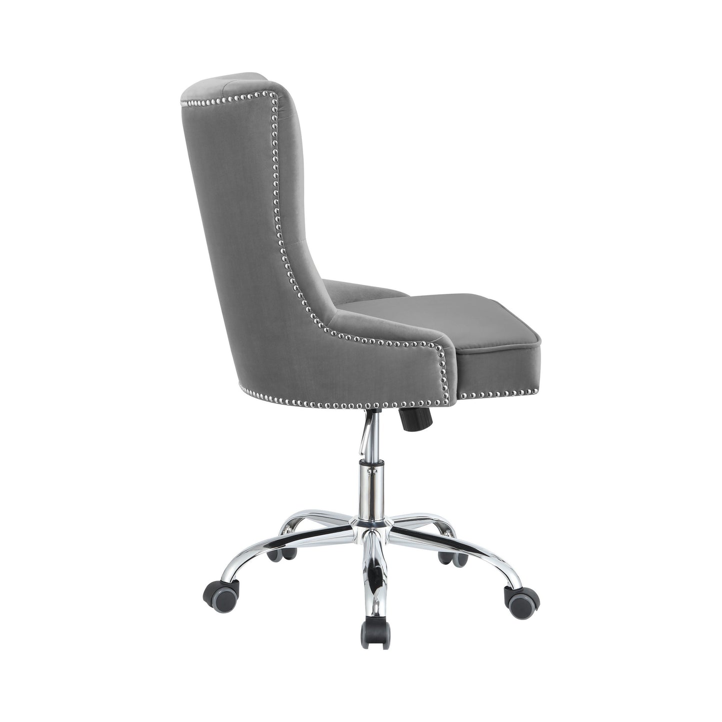 GREY - TUFTED BACK OFFICE CHAIR