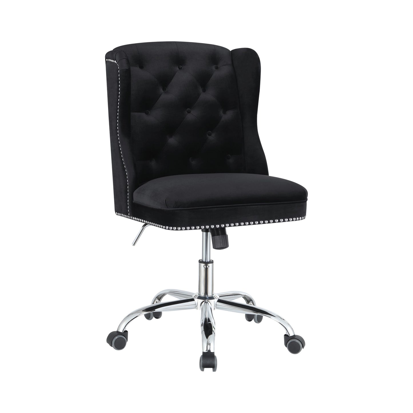 BLACK VELVET - OFFICE CHAIR