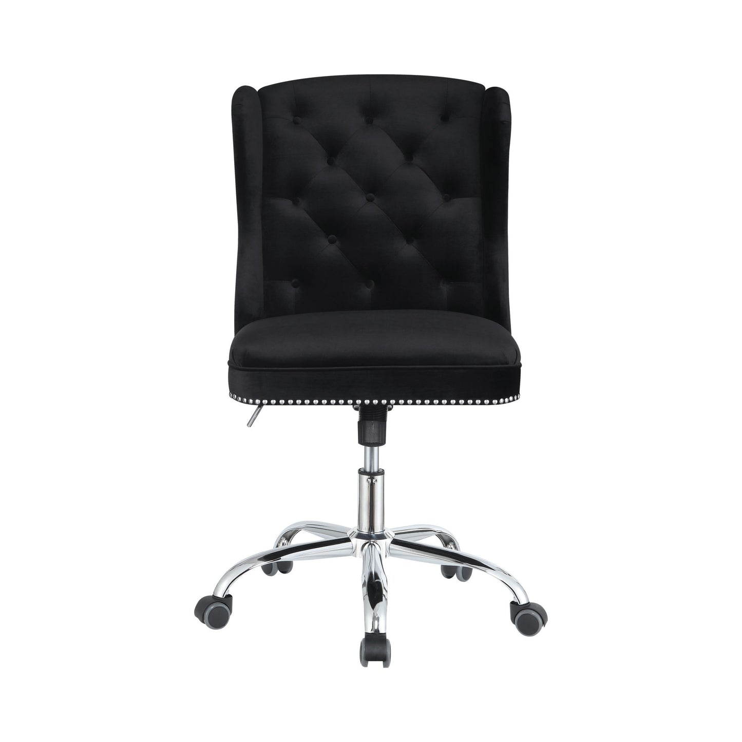 BLACK VELVET - OFFICE CHAIR