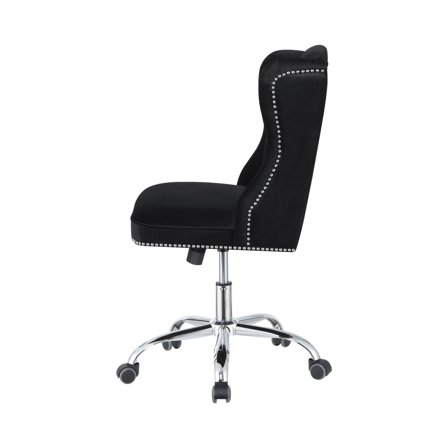 BLACK VELVET - OFFICE CHAIR