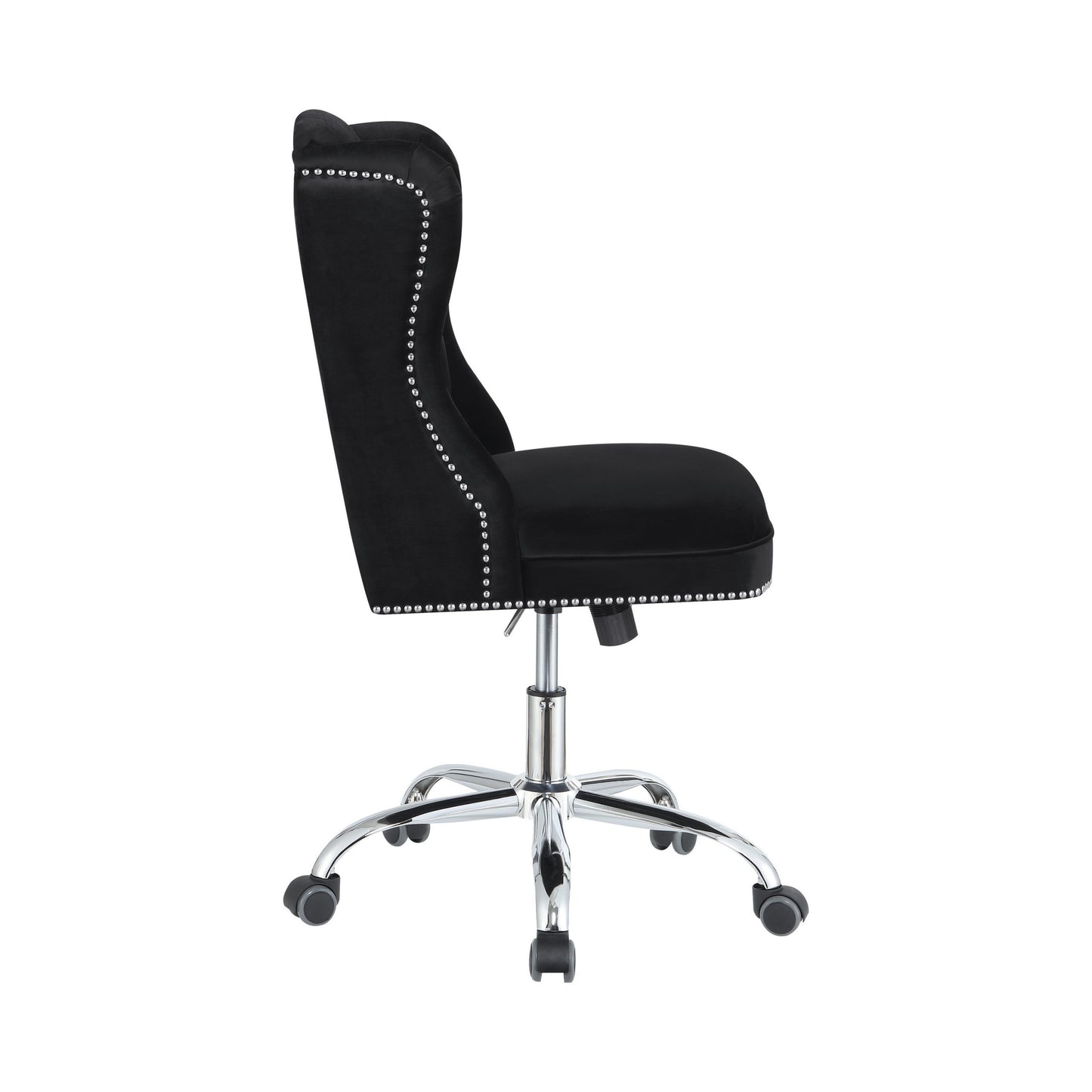 BLACK VELVET - OFFICE CHAIR