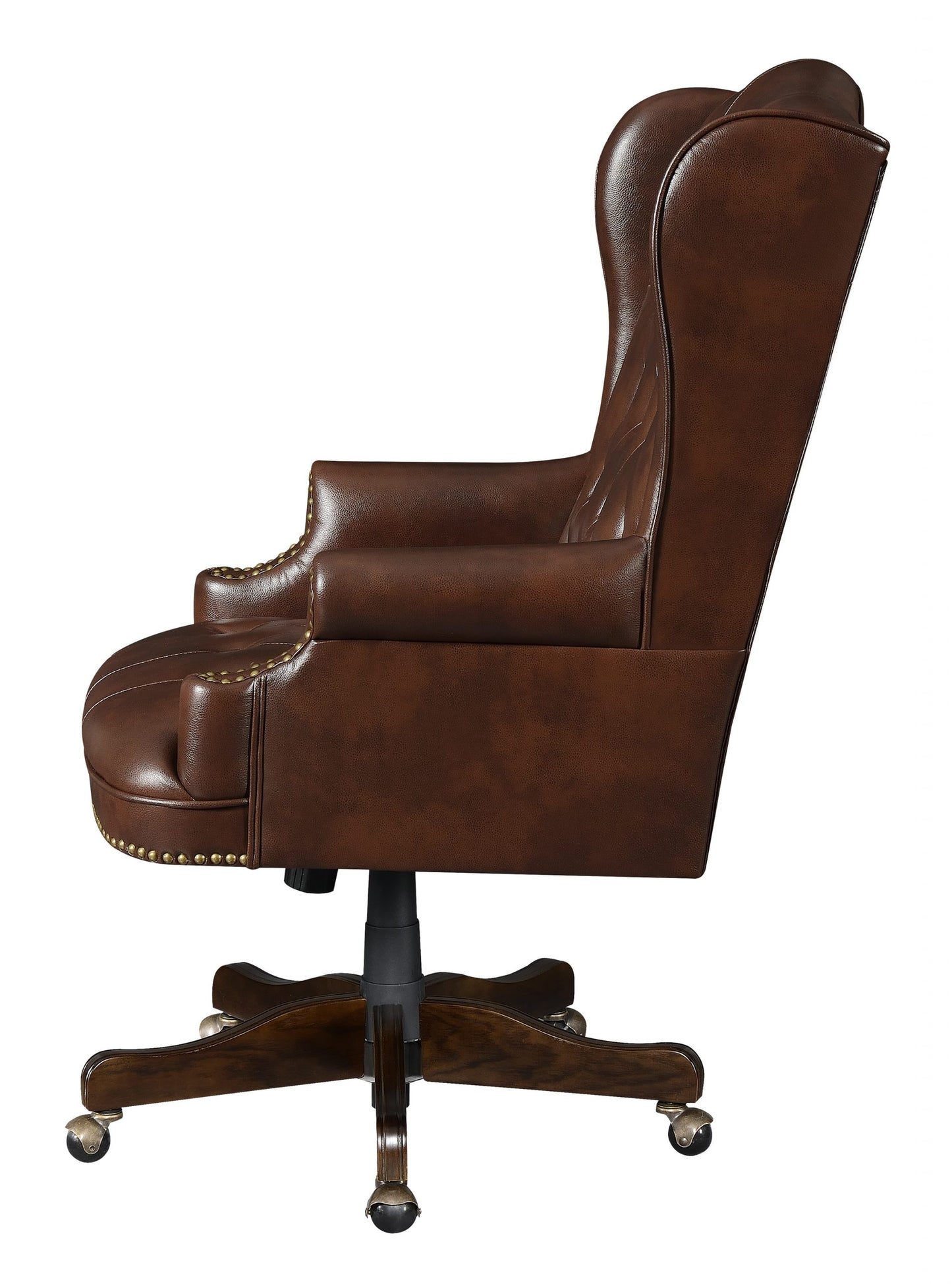 BROWN - ADJUSTABLE OFFICE CHAIR