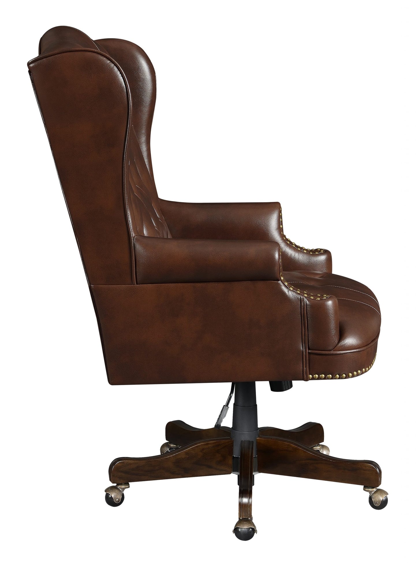 BROWN - ADJUSTABLE OFFICE CHAIR