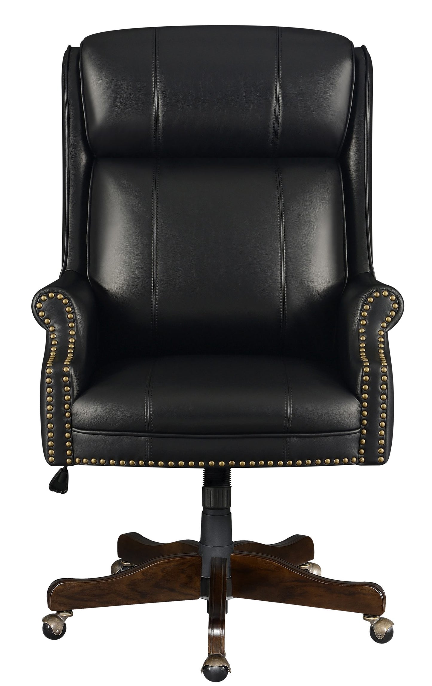 BLACK - UPHOLSTERED OFFICE CHAIR