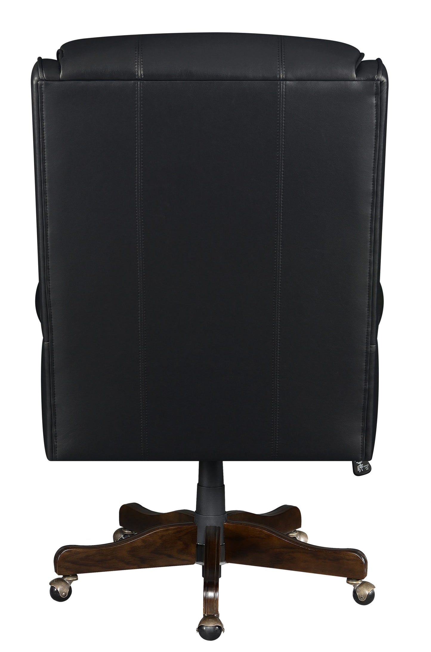 BLACK - UPHOLSTERED OFFICE CHAIR