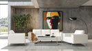 Schmidt - Modern Off White Fabric Chair