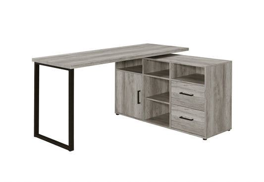 GREY DRIFTWOOD - OFFICE DESK