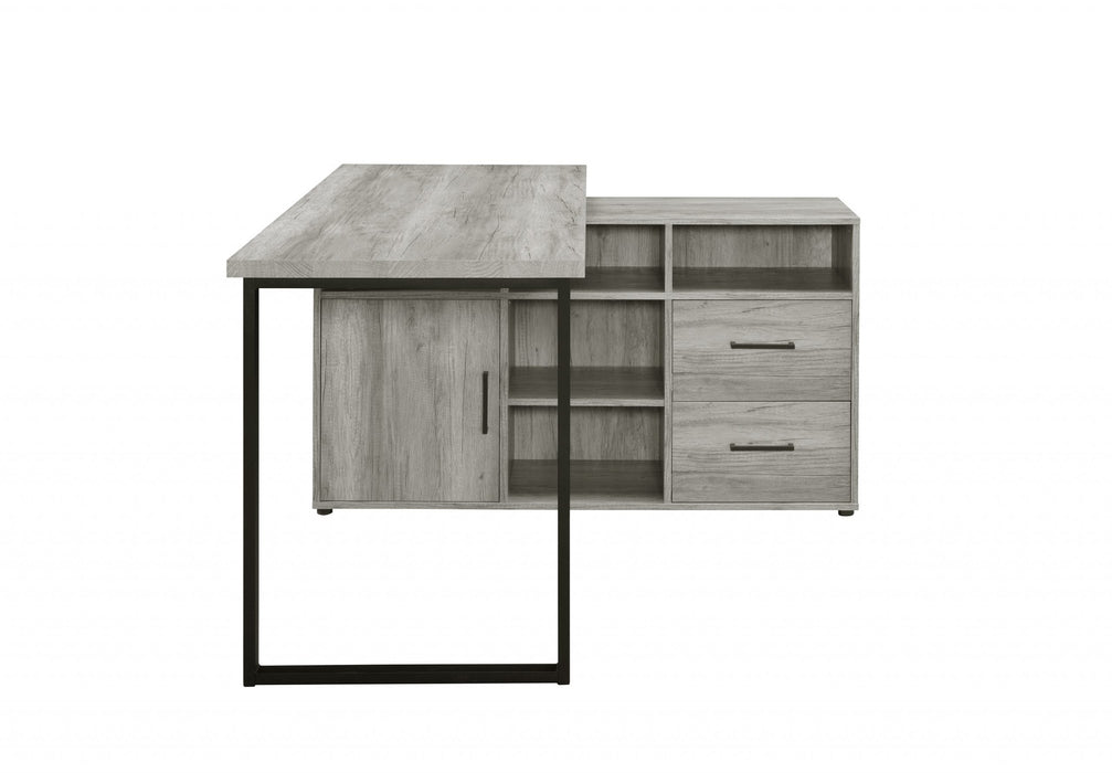 DRIFT  OFFICE TABLE - Grey Office Table | NorCal Furniture Santa Clara CA