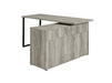 DRIFT  OFFICE TABLE - Grey Office Table | NorCal Furniture Santa Clara CA