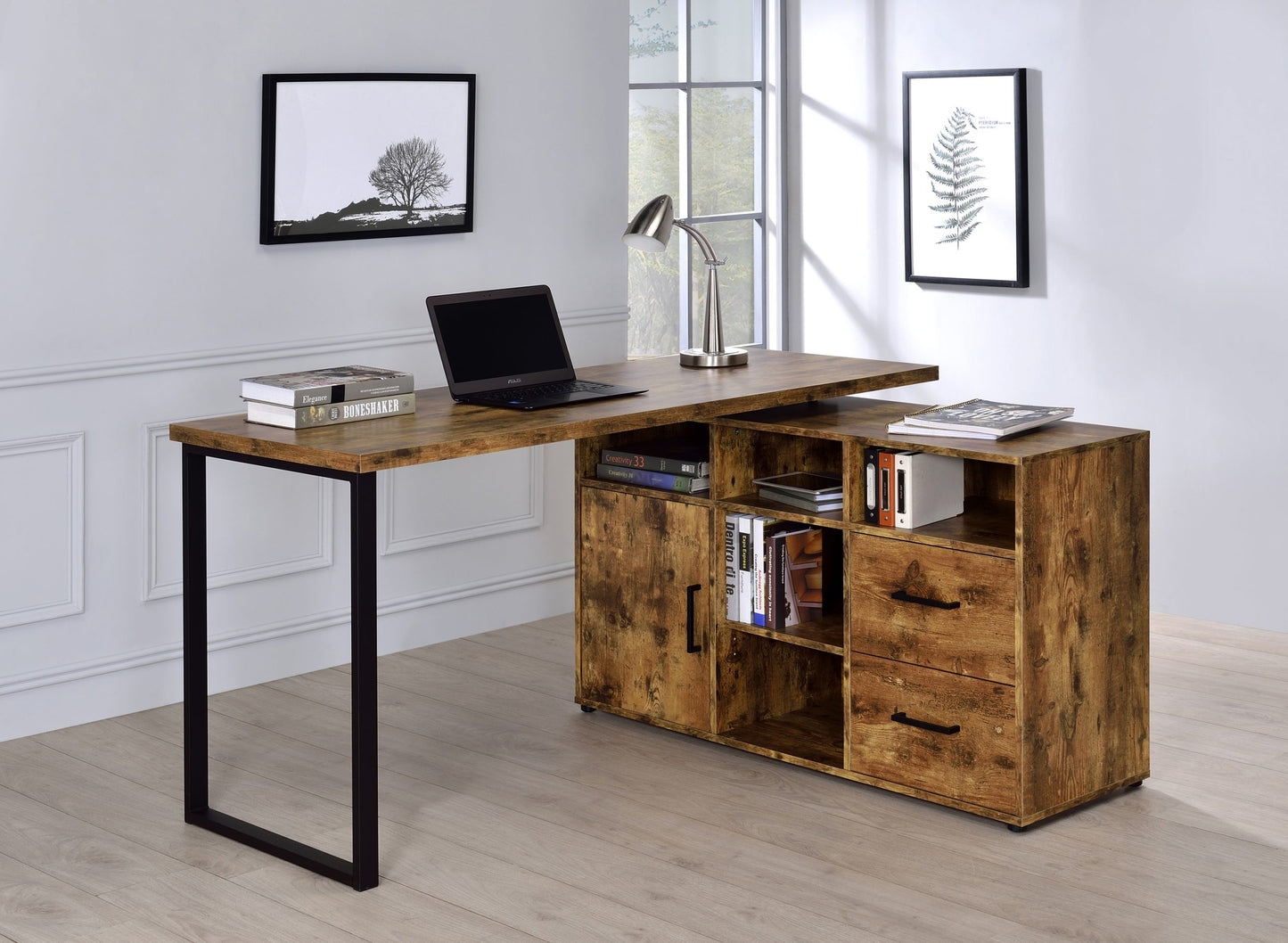 ANTIQUE NUTMEG - OFFICE DESK